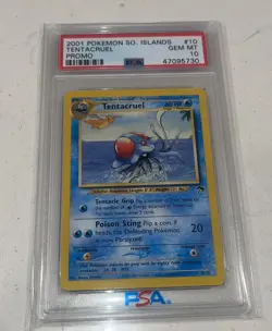 Pokemon Tentacruel Southern Islands Promo #10 PSA 10 Gem Mint - Image 1