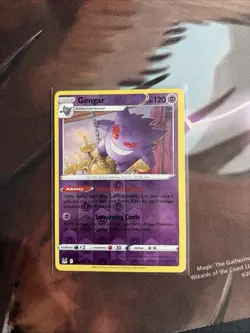 Gengar 066/196 Holo Rare Lost Origin Pokemon Reverse Holo - Image 1