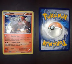 Entei (Cosmos Holo) 014/098 Promo Blister Exclusives Pokemon Lightly Played - Image 1