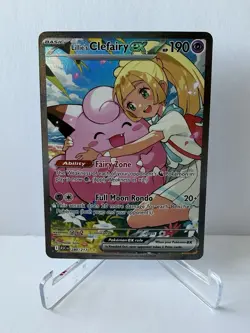 Pokemon TCG Lillie's Clefairy 280/217 Ascended Heroes Special Illustration Rare - Image 1