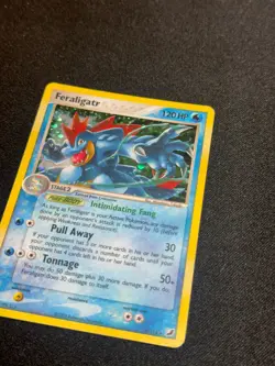 Feraligatr LP Rare Holo 2005 Pokemon Unseen Forces - 4/115 - Image 2