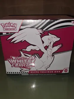 Pokemon TCG Scarlet & Violet White Flare ETB Elite Trainer Box Factory Sealed - Image 1