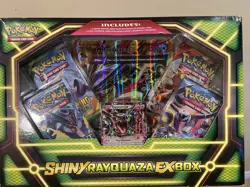 Pokemon TCG - Shiny Rayquaza EX Box - NEW SEALED Collection - Image 1
