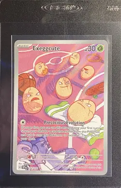 Exeggcute Full Art IR 192/191 Pokemon TCG Surging Sparks Illustration Rare NM* - Image 3