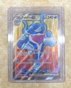 Pokemon TCG Palafin ex 193/167 Twilight Masquerade Holo NM English - Image 1