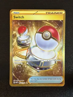 Switch 206/165 Hyper Rare 151 Pokemon Holo Lightly Played - Image 1