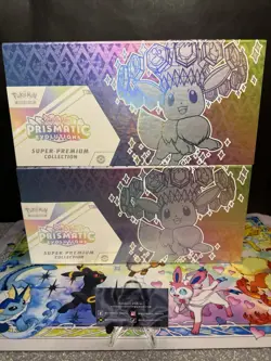 Pokemon TCG: Prismatic Evolutions Super Premium Collection SPC (2x) - New Sealed - Image 1