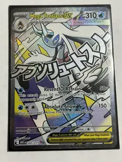 Mega Froslass ex 265/217 ME: Ascended Heroes Mega Attack Rare Pokemon Card - Image 1