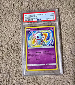 Pokemon TCG Shining Legends Shining Mew 40/73 Holo 2017 PSA 9 Graded - Image 1