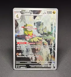 Pokemon TCG: Fraxure 077/064 - IR - Shrouded Fable - *NM* - Image 1
