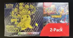 Pokemon Surging Sparks Elite Trainer Box and Booster Bundle Costco, 2-Pack - Image 1
