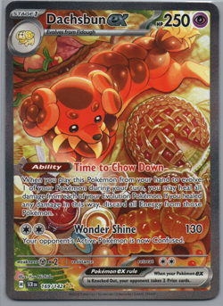 Pokemon TCG Dachsbun ex 169/142 Stellar Crown Special Illustration Rare Holo NM - Image 1
