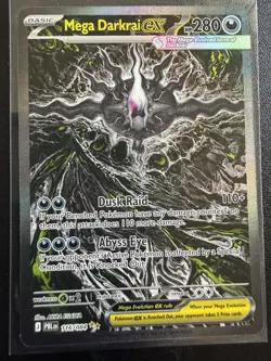 Mega Darkrai Ex 166/084 SR Pokemon Card English - Image 1