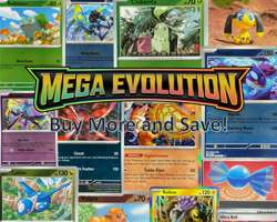 Pokemon Mega evolution reverse holo cards - Image 1