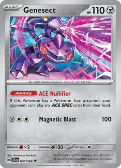 Pokemon TCG-Genesect x2 Playset Shrouded Fable 040/064 NM - Image 1