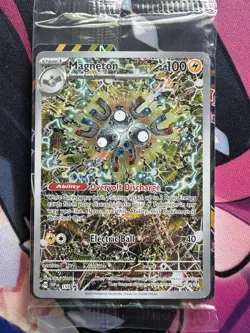 Pokemon TCG Magneton SVP 159 Surging Sparks Full Art Black Star Promo Sealed - Image 1
