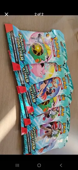 Pokemon-Journey Together Sleeved Booster Packs- LOT OF 10 - Image 1