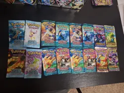 EMPTY pokemon ex Booster Packs Lot Of Artwork- NO POKEMON CARDS INCLUDED - Image 1