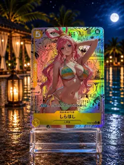 Shirahoshi - One Piece Bikini Manga Sexy Anime Waifu Doujin Trading Card - Image 1