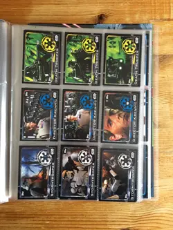 Star Wars ROGUE ONE Collector Binder Incomplete TOPPS Disney + 1 Limited Edition - Image 4