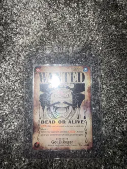 Gol D Roger Wanted Poster Manga OP13 One Piece Card English OP09-118 SP Carrying - Image 1