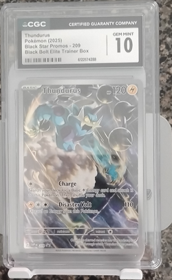 Pokemon TCG Thundurus Promo Holo - Image 1