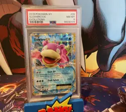 🔥2016 Pokemon #26 XY Evolutions Slowbro EX Psa 8 - Image 3