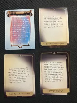 Disney Lorcana TCG - Whispers in the Well/ Winterspell Insert Cards - Image 1