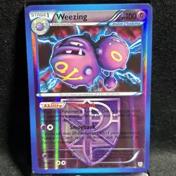 Weezing 58/135 BW Plasma Storm Reverse Holo Rare Pokemon TCG - Image 1