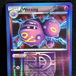 Weezing 58/135 BW Plasma Storm Reverse Holo Rare Pokemon TCG - Image 3
