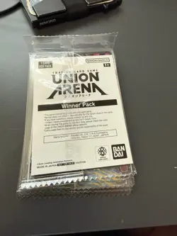 Sung Jinwoo WINNER PROMO UEPR/SLG-1-019 Solo Leveling Union Arena English Sealed - Image 2