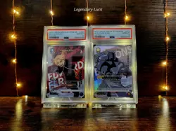 Union Arena Fullmetal Alchemist Edward & Alphonse Elric Dual SR* PSA 10 Set - Image 1