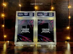 Union Arena Fullmetal Alchemist Edward & Alphonse Elric Dual SR* PSA 10 Set - Image 2