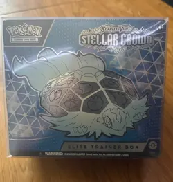 Pokemon TCG Stellar Crown Elite Trainer Box ETB Pokemon Cards [NEW / SEALED] - Image 1