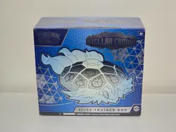 Pokemon TCG Stellar Crown Elite Trainer Box (ETB) - New Factory Sealed Box - Image 1