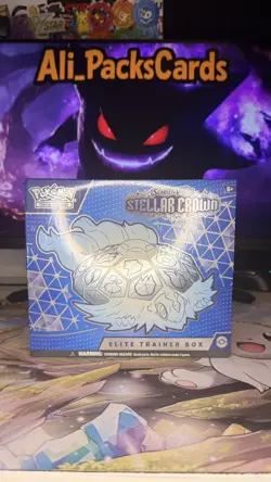 Stellar Crown Elite Trainer Box ETB - Pokemon Card TCG - New & Sealed ✅ - Image 1
