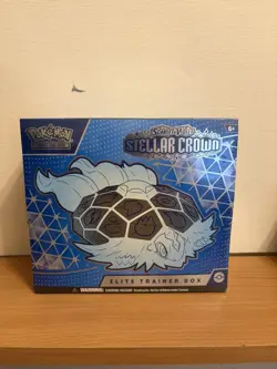 Pokemon TCG Scarlet & Violet Stellar Crown Elite Trainer Box ETB New Sealed - Image 1
