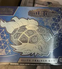 Pokemon TCG Stellar Crown Elite Trainer Box ETB New & Sealed - Image 1