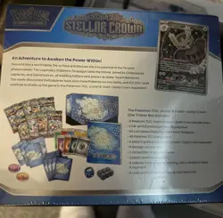 Pokemon TCG Stellar Crown Elite Trainer Box ETB New & Sealed - Image 2