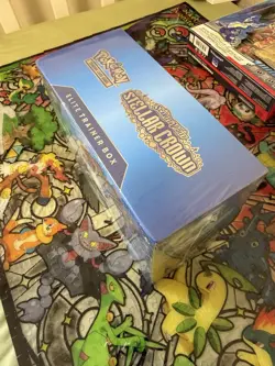 Pokemon TCG Scarlet & Violet Stellar Crown Elite Trainer Box ETB New Sealed - Image 2