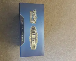 Pokemon TCG Stellar Crown ETB Elite Trainer Box New And Factory Sealed - Image 5