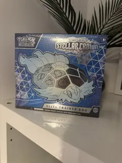 Pokemon TCG Stellar Crown Elite Trainer Box ETB New Sealed - Image 1