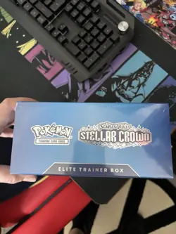 Pokemon TCG Stellar Crown Elite Trainer Box ETB New Sealed - Image 2