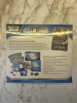 Pokemon TCG Stellar Crown Elite Trainer Box ETB New Sealed - Image 2