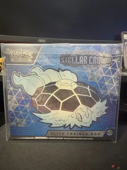 Pokemon TCG Stellar Crown ETB - Elite Trainer Box - Brand New Sealed - Image 1