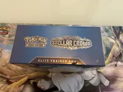 Pokemon TCG: Stellar Crown Elite Trainer Box (ETB) New & Sealed - Image 2