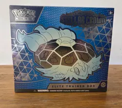 Pokemon TCG Stellar Crown ETB Elite Trainer Box New And Factory Sealed - Image 1