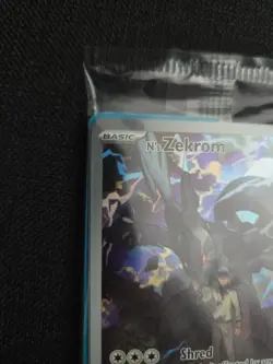 N's Zekrom #031 Pokemon Center Exclusive Stamp Black Star Promo SEALED - Image 2