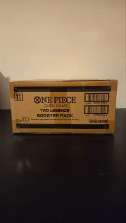 One Piece Card Game OP08 Two legends Booster Box Case Sealed English - Image 1
