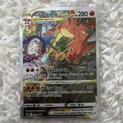 Pokemon TCG Charizard VSTAR SWSH262 Holo Promo Card Near Mint Condition - Image 1